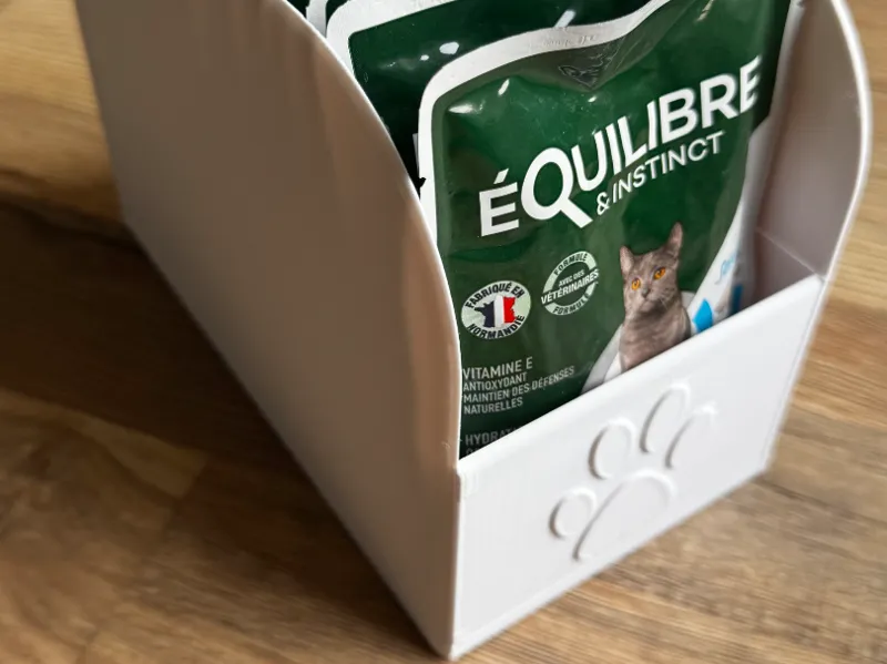 Rangement Sachet Pâté Chat