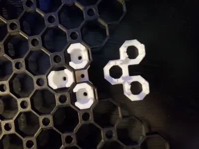 12.5mm - Multiboard Triple Offset Snaps Parts A&B