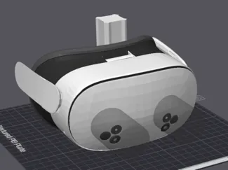 Meta Quest VR 3S (Model or wearable prop)