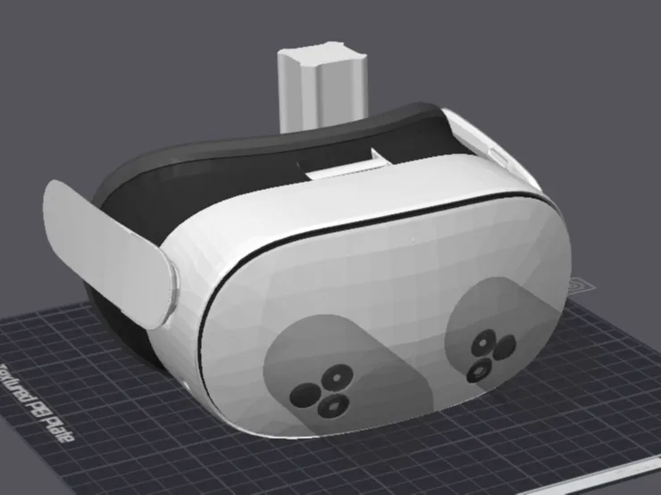Meta Quest VR 3S (Model or wearable prop)