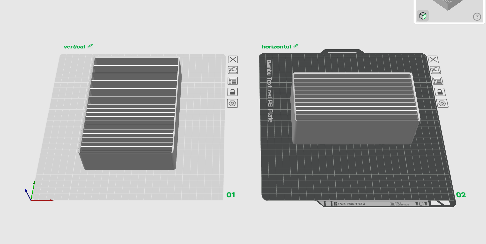 Miniatura 1 do modelo 3D Gridfinity Spice Packet Box