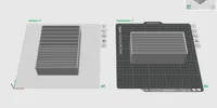 Horizontal & Vertical - separate plates