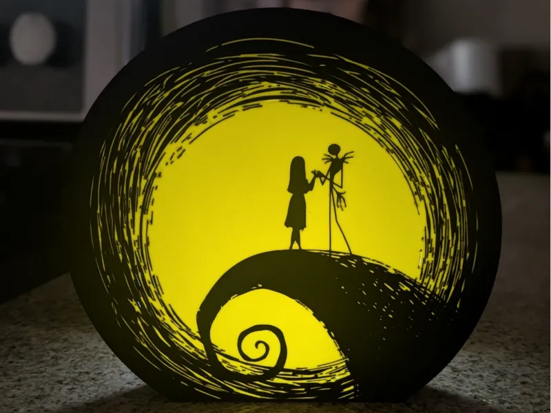Nightmare Before Christmas Lightbox