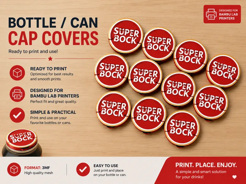 Tampa personalizada to protect your drink