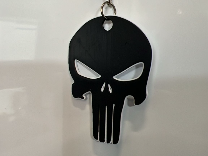 KeyChain Punisher Skull