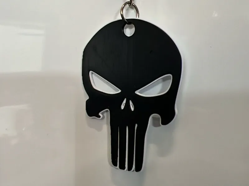 KeyChain Punisher Skull