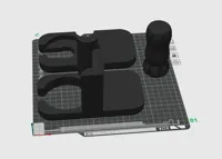 No sharp edges -  suitable for larger glass handle