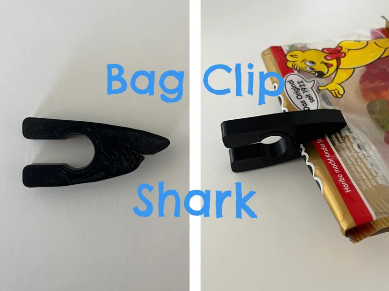 Bag Clip - Shark