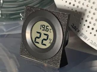 Hygrometer mount 90 degrees