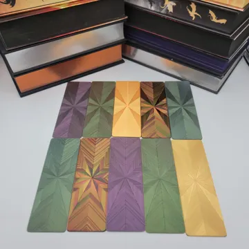 Accesorio de lectura: Halloween Bookmarks 10 Pack ~ Spooky Bookmark Set — vista de referencia 4