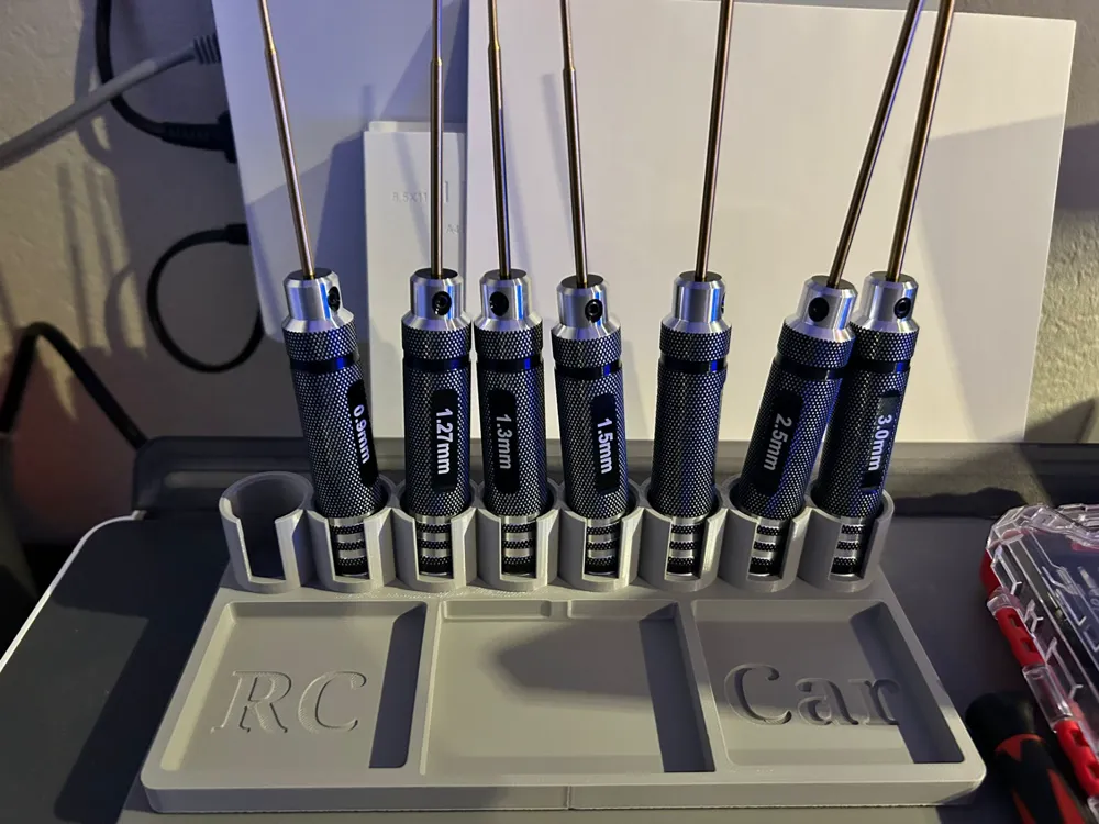 RC CAR TOOL HOLDER by 3D PrintTyrone MakerWorld