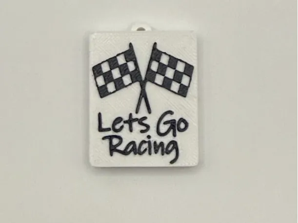 Lets Go Racing Soda Tab lid 
