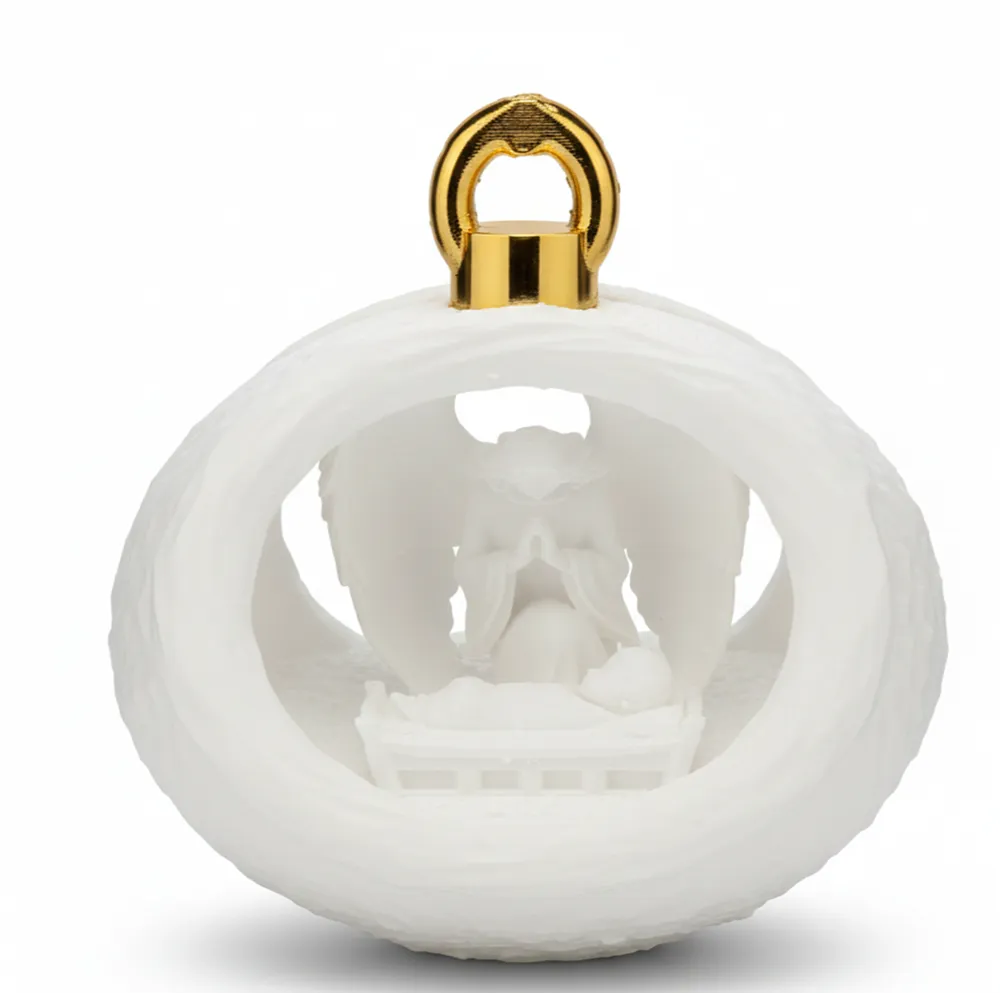Angel Bauble - Free 3D Print Model - MakerWorld