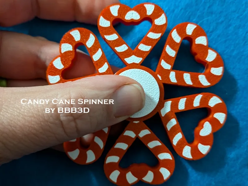 Candy Cane Spinner