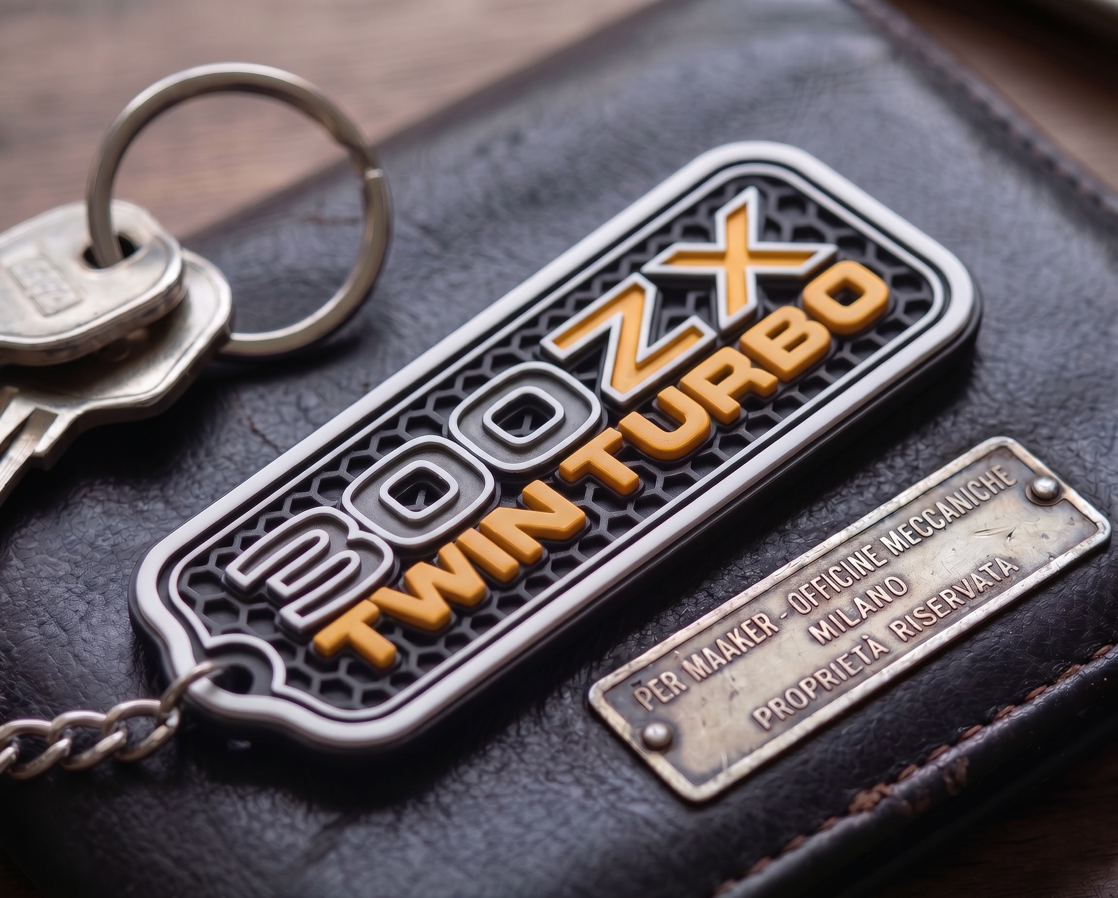 Iconic Nissan 300ZX Twin Turbo z32 Keychain - Free 3D Print Model ...