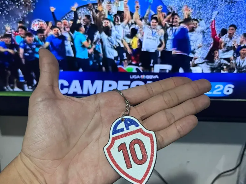 Cruz Azul llavero La décima 