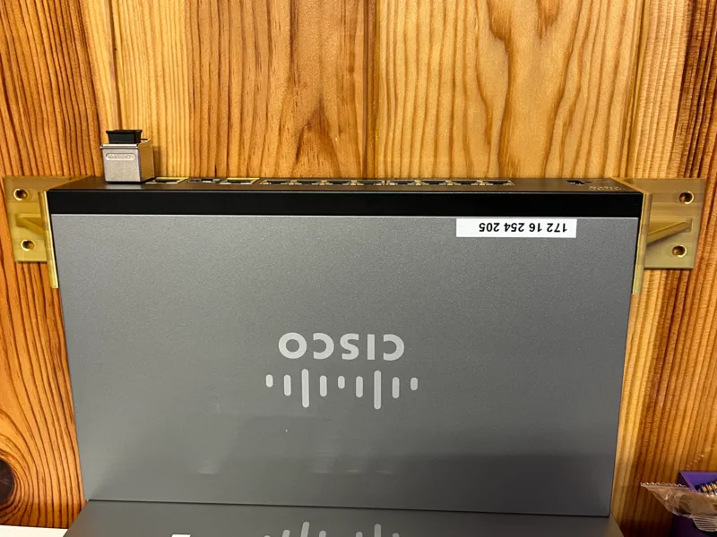 Vertical switch wall mount