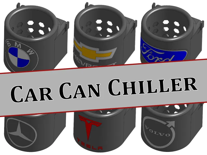 Car Vent Can Chiller