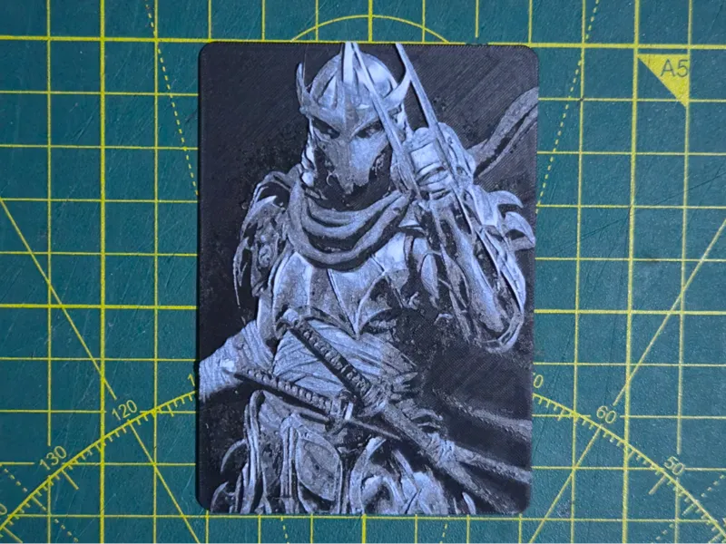 MTG Commander DeckBox Shredder TMNT Inlay HueForge