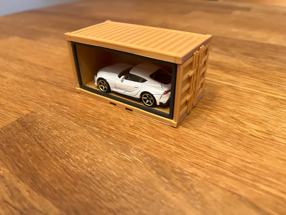 show frame side for container 1/64 hotwheel, siku by Sir_Stigma