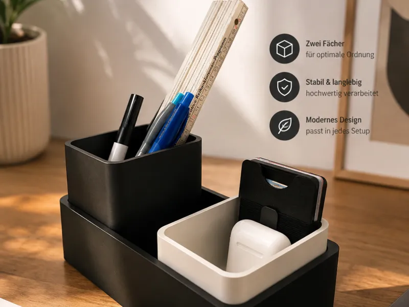 MonoDesk Modular Desk Organizer System
