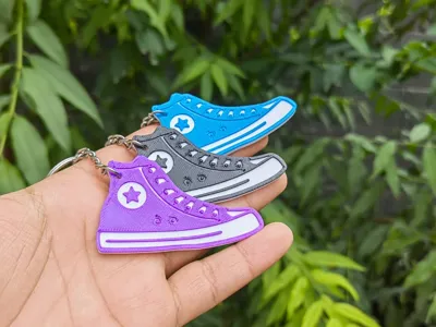 Converse Keychain with or without personalized name