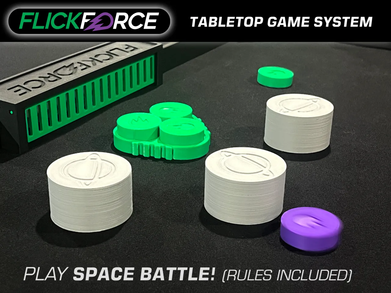 FlickForce! Modular Tabletop Game view 3