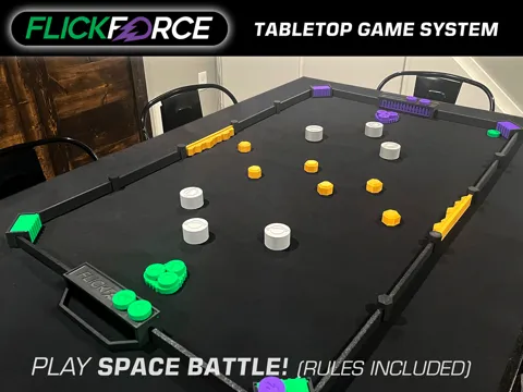 FlickForce! Modular Tabletop Game