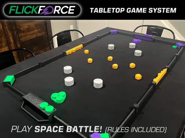 FlickForce! Modular Tabletop Game