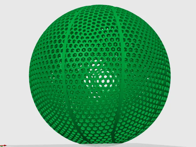 Airless Basketball - FiberFlex 30D