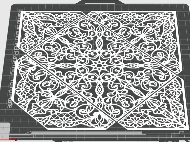 Enveloppe dentelle fleurie avec bordure