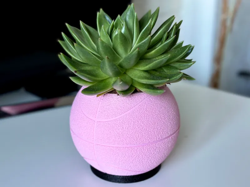 Basketball Planter Pot - Perfect Desk / Home Decor