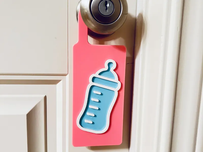 Baby Bottle Door Hanger
