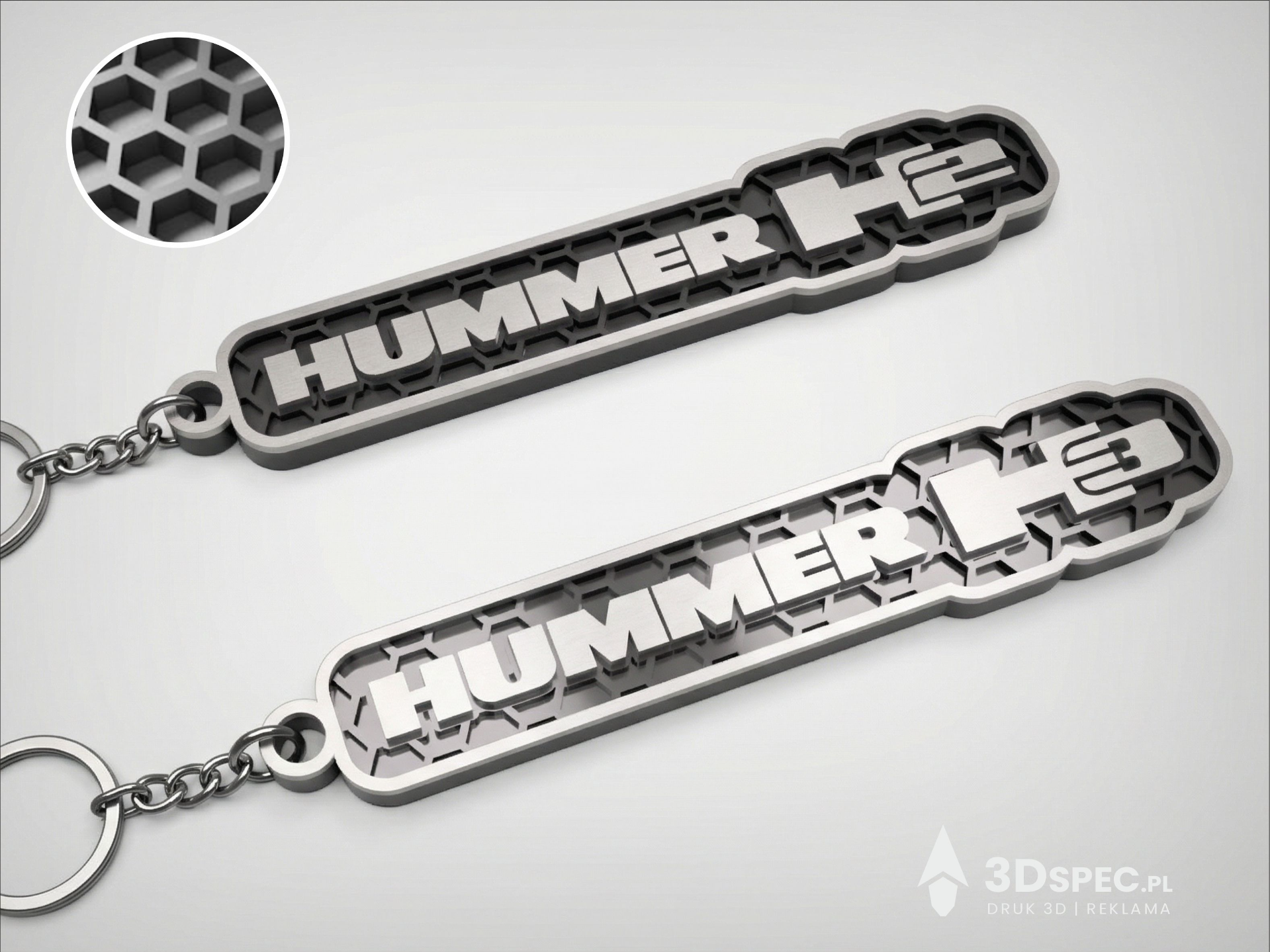 Hummer H2/H3 | Honeycomb Tactical Edition keychain