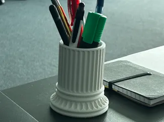 Greek Pillar Pen Holder