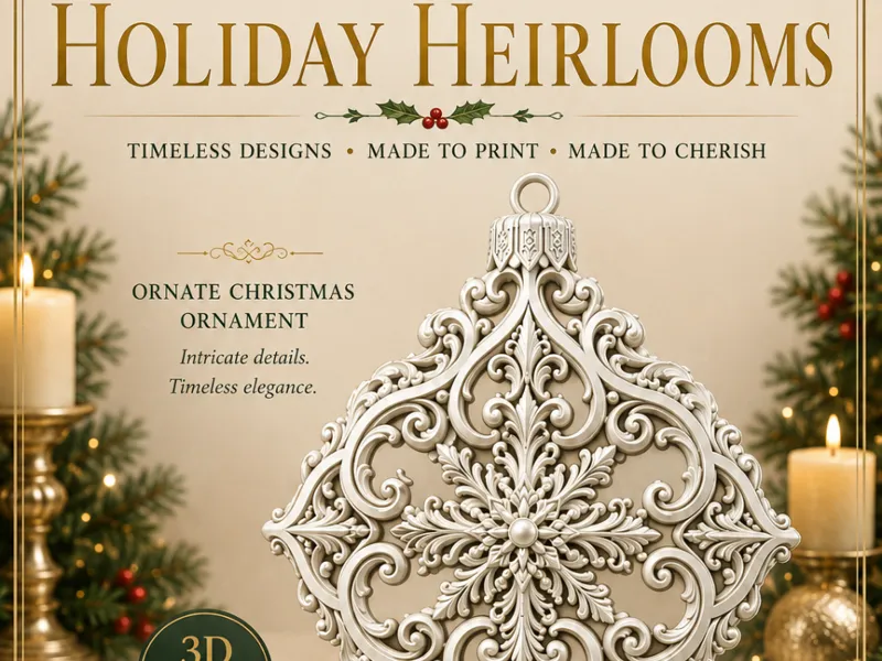 Ornate Christmas Ornament