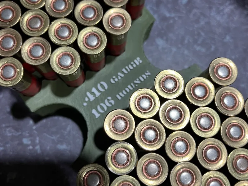 .410 Gauge Ammo Can Insert V3 Design & Spacer