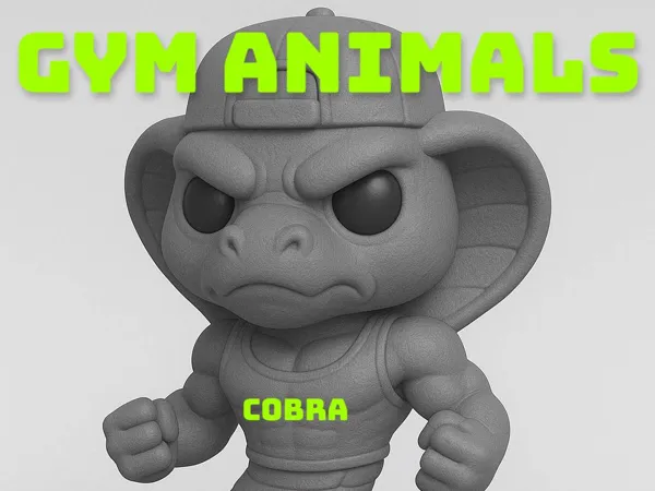 Gym Cobra — figurine culturiste