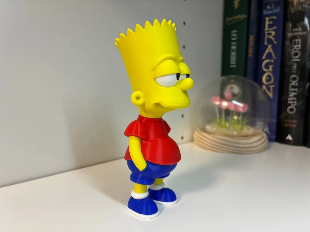 Bart Simpson multi parts - Free 3D Print Model - MakerWorld