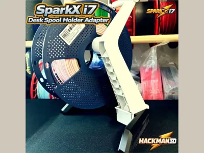 SparkX i7 Desk Spool Holder Adapter