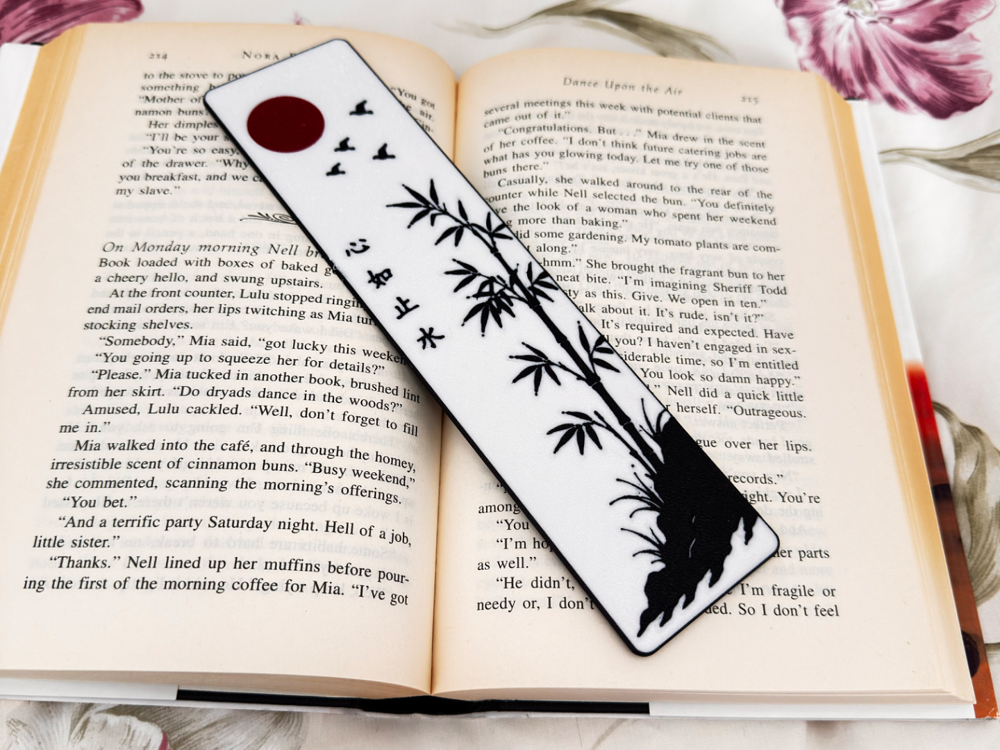 Japanese Bamboo Sunrise Bookmark