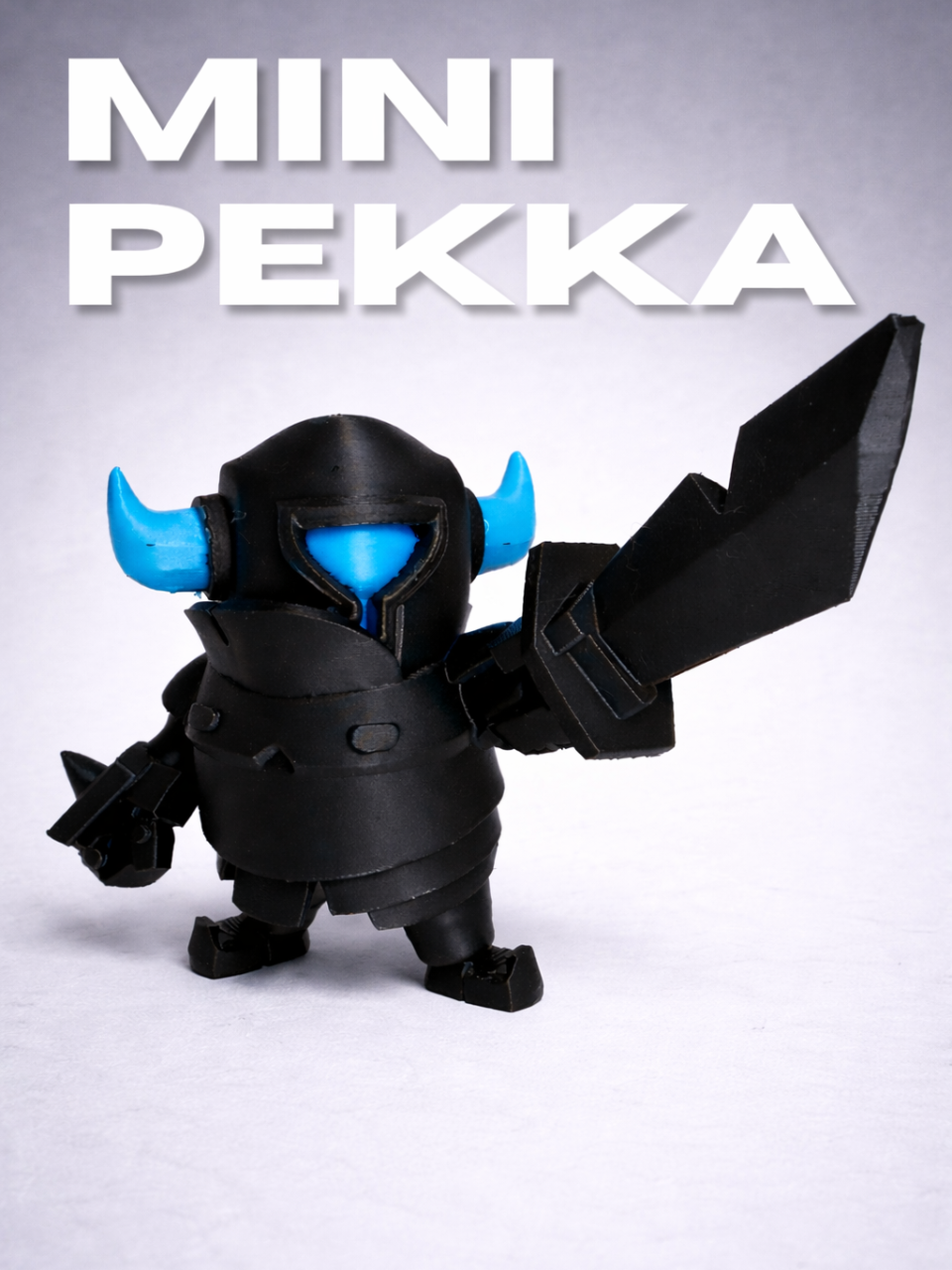Mini Pekka (Clash Royale) - Free 3D Print Model - MakerWorld