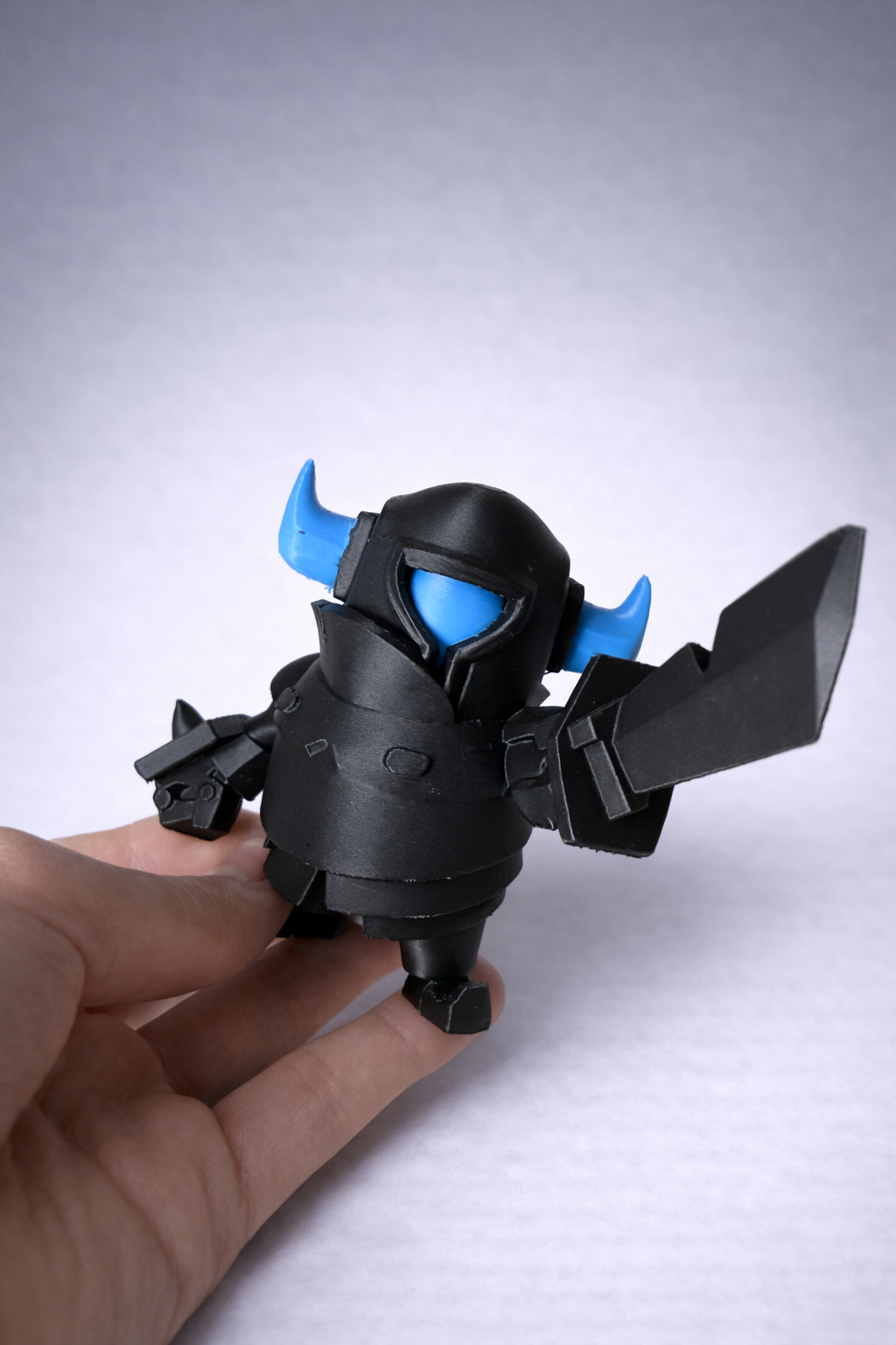 Mini Pekka (Clash Royale) - Free 3D Print Model - MakerWorld