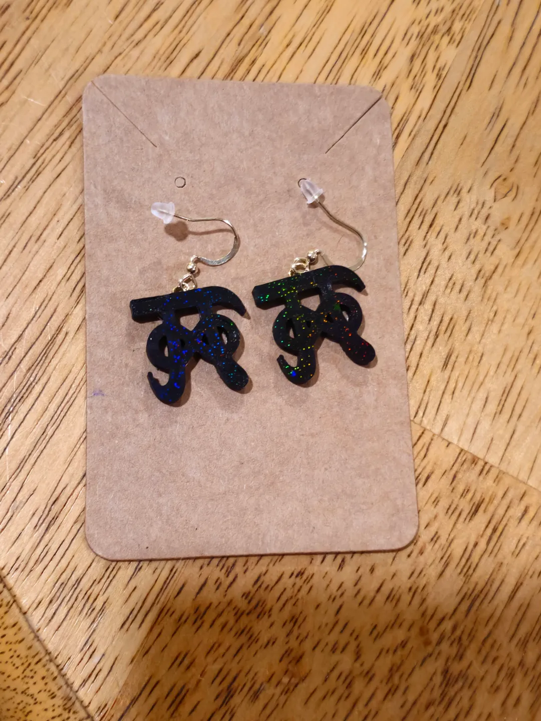 Pi Infinity Earrings view 3
