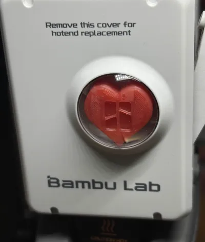 Lovely Heart Extruder eye A1 / A1 Mini