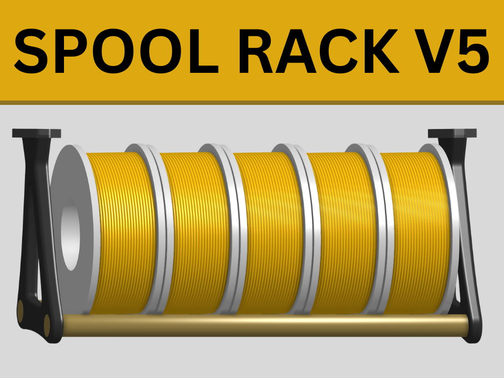Spool Rack V5 – Modular & Removable Design
