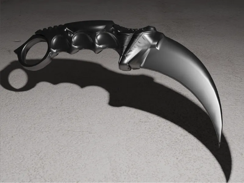 Spinning Knife - Valorant/CS-Go Knife