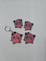 Double side keychain