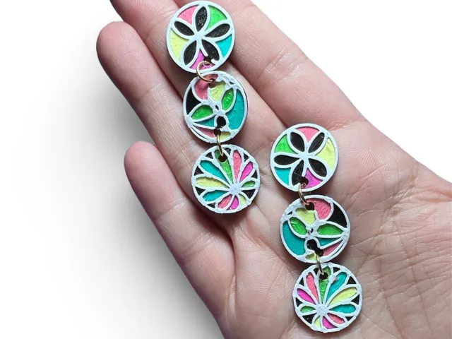 Pendientes 3 piezas