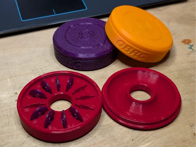 OBRC 1/28 scale Disc Organizers